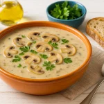 Champignonsuppe nach DDR-Rezept: Eine cremige, aromatische Suppe