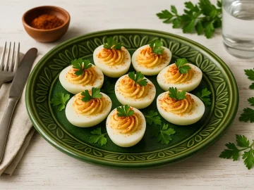 Gefüllte Eier nach DDR-Rezept: Ein klassischer Party-Snack