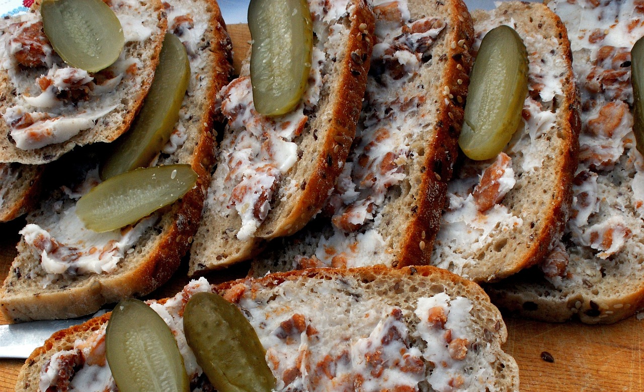 Bauernbrot mit Griebenschmalz