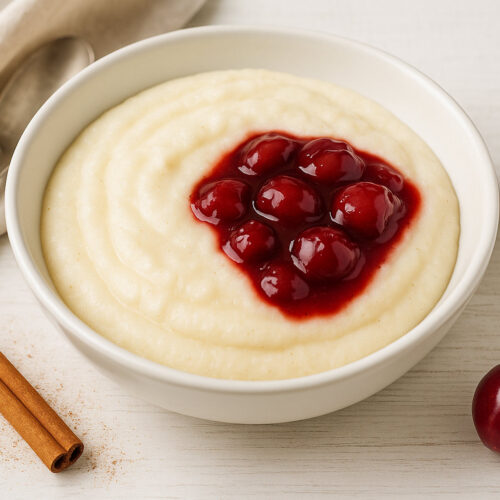 Grießbrei mit Kompott nach DDR-Rezept