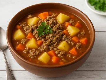 Hackfleischeintopf nach DDR-Rezept: Ein herzhaftes Gericht für kalte Tage