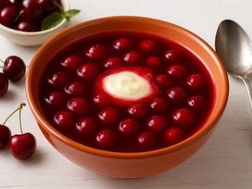 Kirschsuppe nach DDR-Rezept: Ein fruchtig-süßer Klassiker