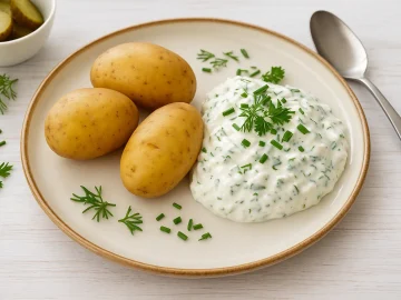 Pellkartoffeln mit Quark: Ein traditioneller Klassiker der ostdeutschen Küche