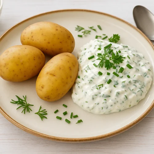 Pellkartoffeln mit Quark: Ein traditioneller Klassiker der ostdeutschen Küche