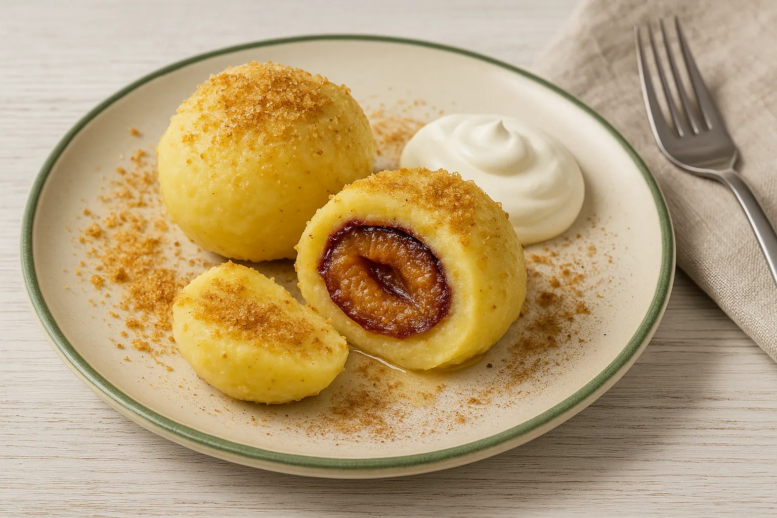 Pflaumenknödel nach DDR-Rezept: Ein traditionelles Dessert für gemütliche Nachmittage
