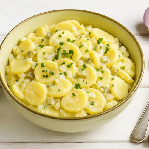 Sächsischer Kartoffelsalat mit Mayonnaise: Ein Klassiker der sächsischen Küche