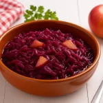 Sächsischer Rotkohl mit Äpfeln