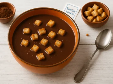Schokoladensuppe: Ein süßer Klassiker der ostdeutschen Küche