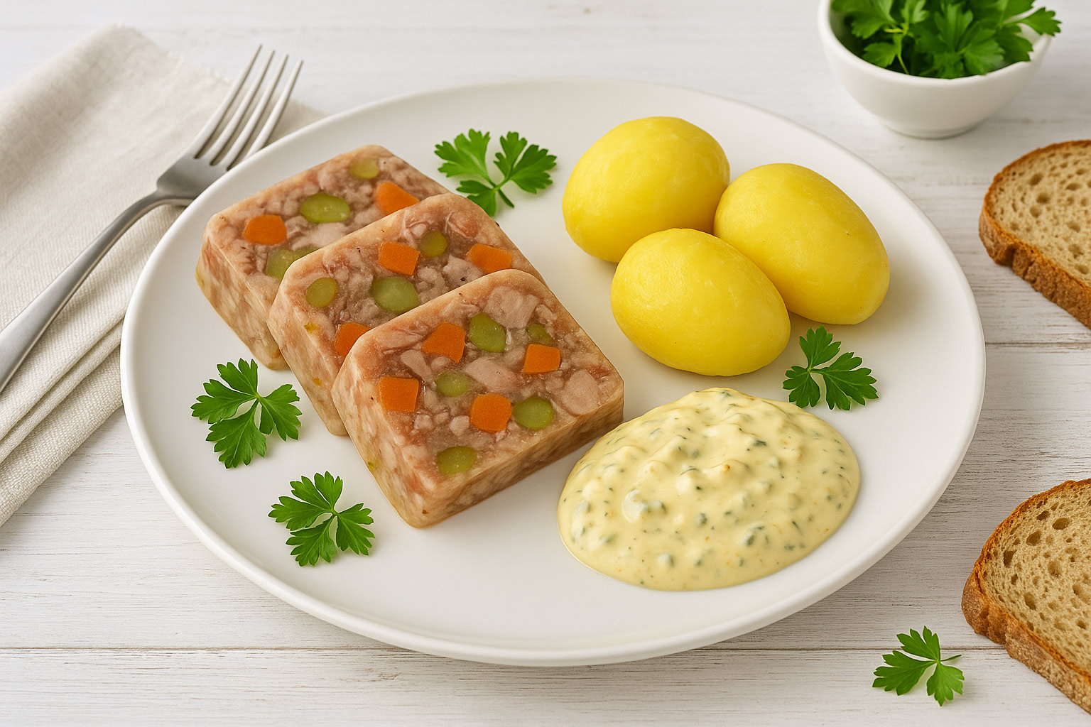 Sülze mit Remoulade