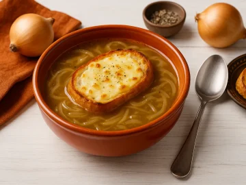 Zwiebelsuppe nach DDR-Rezept: Ein einfacher und herzhaft-wärmender Klassiker