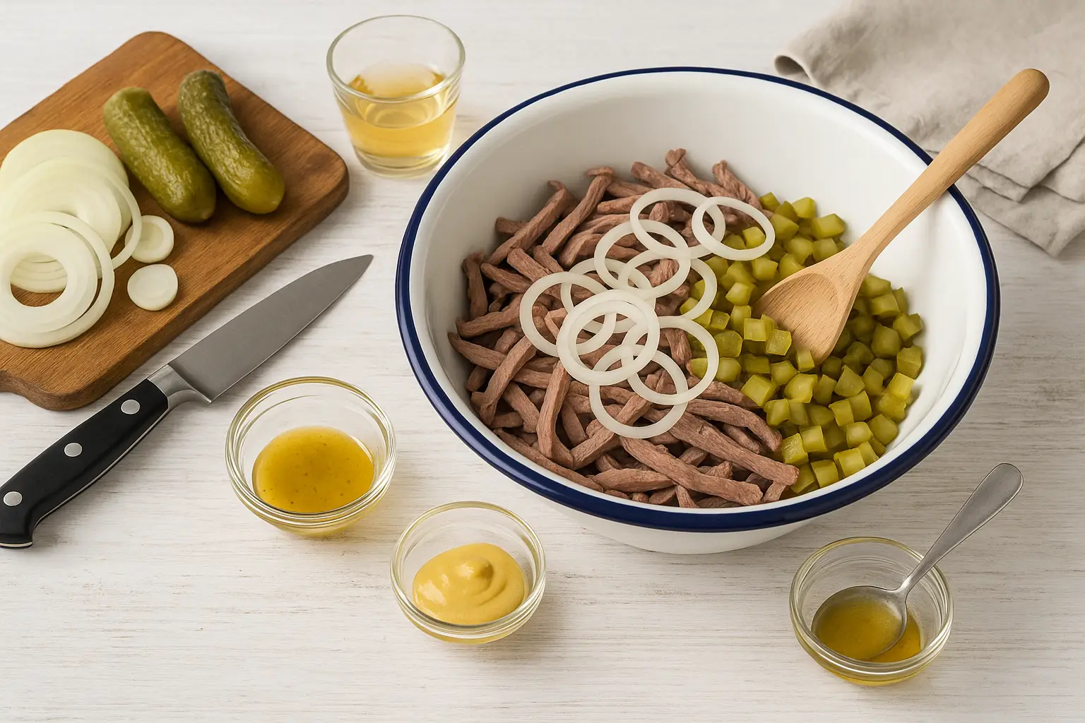 Rindfleischsalat nach DDR-Rezept: Ein deftiger Klassiker für jede Jahreszeit